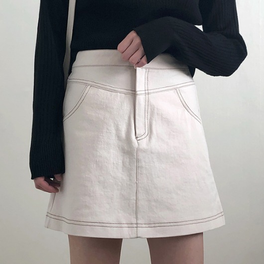 [sale]stitch mini skirt