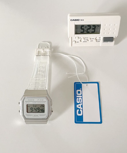 [CASIO]clear jelly digital watch