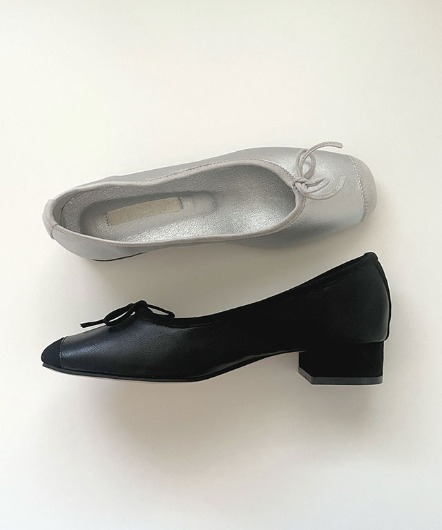 ribbon flat shoes(3cm)