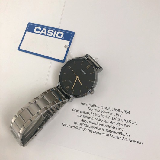 [CASIO]gentle metal watch