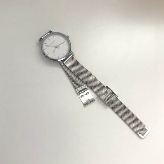 [sale]circle mesh strap watch