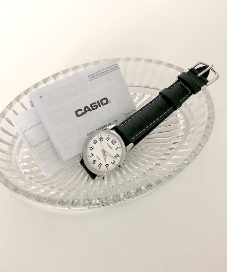[CASIO]dandy leather watch