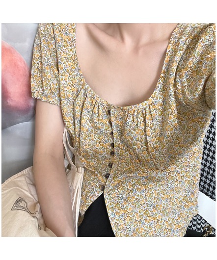 [sale]full bloom blouse