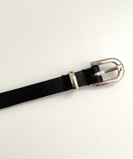 classic slim belt(cow leather)