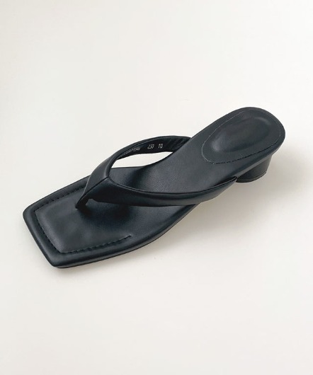 [sample sale]middle heel flip flops(3cm)