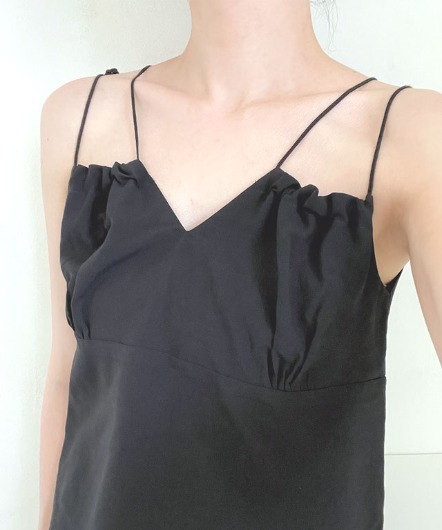 [sale]silhouette layered top