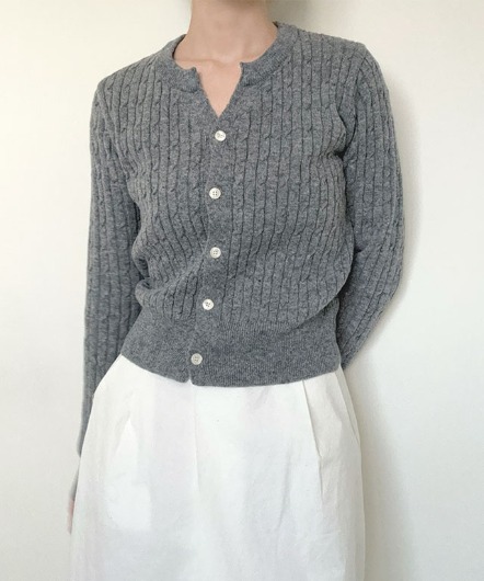 favour cable cardigan