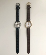 [CASIO]evening leather watch