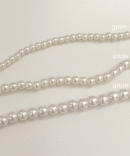 [sale]basic pearl necklace(1,3,4,5mm)