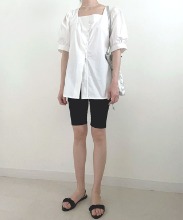 [sale]span cotton biker pants(5부)